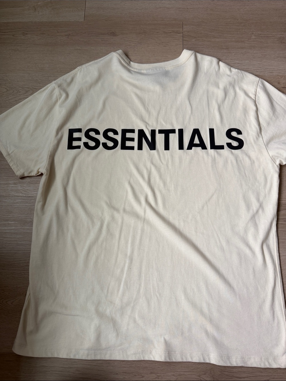 Bundle Essentials Olive Green Short-Sleeve Crew T-Shirt & beige short sleeve - Picture 4 of 6